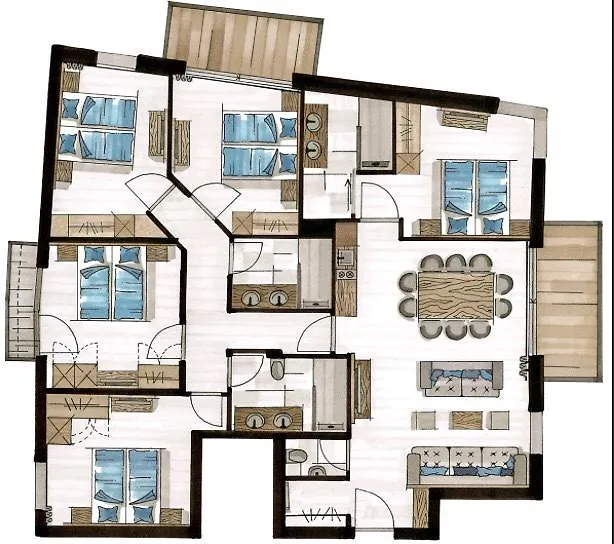 **** Aparthotel Top Apart Gaislachkogl Solden Austria